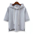Women's Cotton Hooded T-shirt