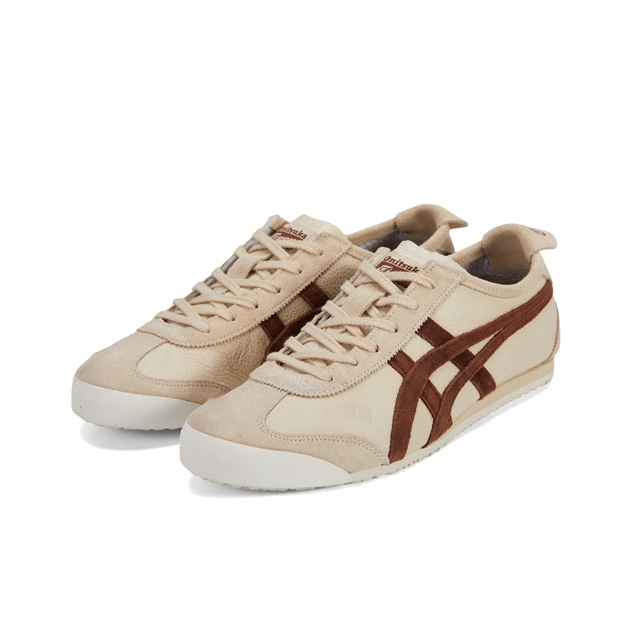 Onitsuka Tiger Mexico 66 VIN – Leather Lifestyle Sneaker | Cream / Brown | 1183B391-251