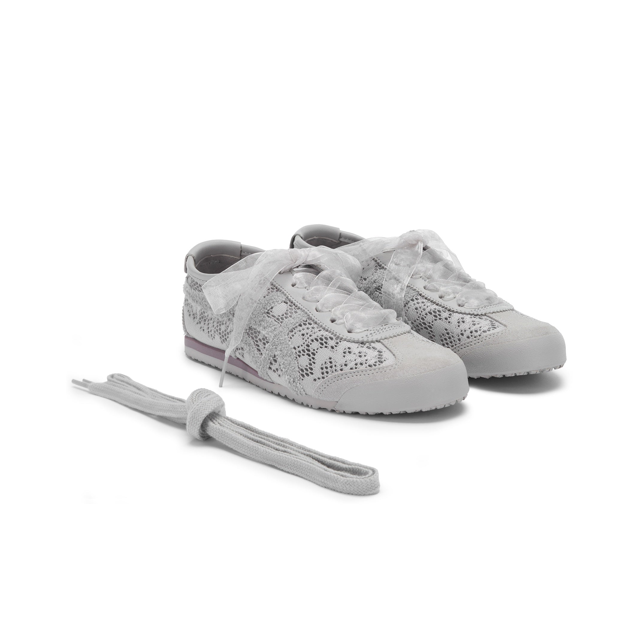 Onitsuka Tiger Mexico 66 – Lace Textile Lifestyle Sneaker | Light Grey | 1183C563-020