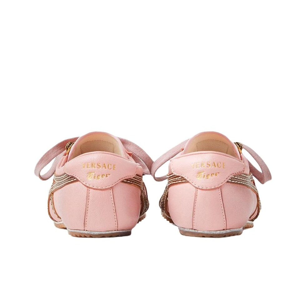 VERSACE × Onitsuka Tiger Tai-Chi Sakura – Lambskin Sneaker | Pink | Women’s | 1025116-1A17737