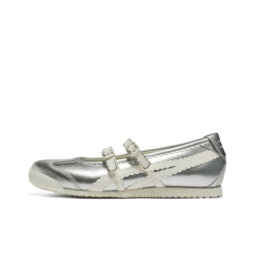 Onitsuka Tiger Mexico 66 TGRS – Ballet-Inspired Lifestyle Sneaker | Silver | Women’s | 1182A660-020