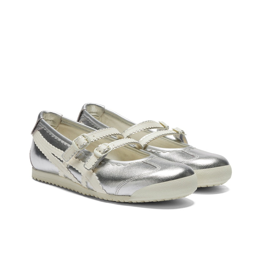 Onitsuka Tiger Mexico 66 TGRS – Ballet-Inspired Lifestyle Sneaker | Silver | Women’s | 1182A660-020