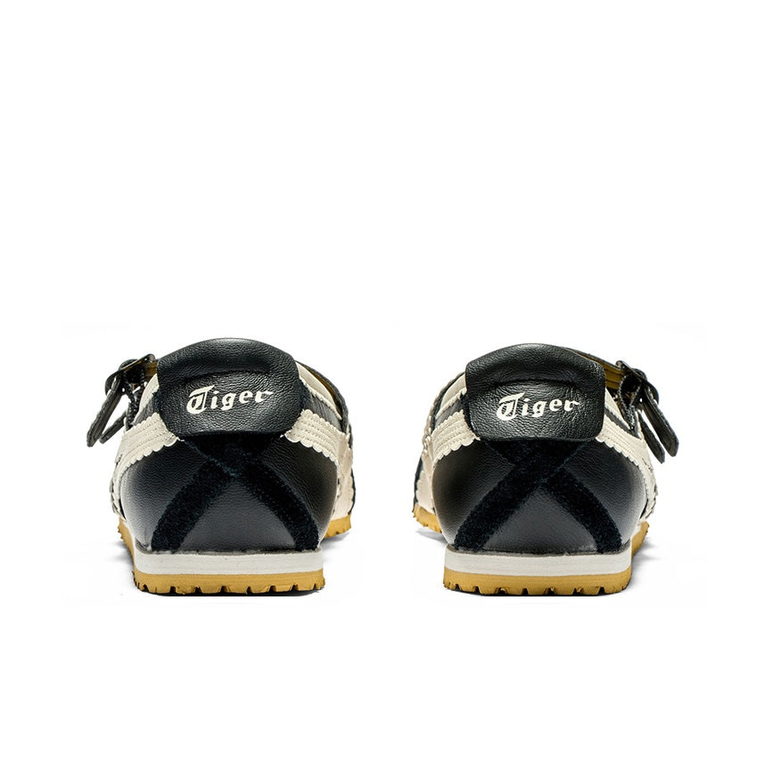 Onitsuka Tiger Mexico 66 TGRS – Mary Jane Ballet Sneaker | Black / White | Women’s | 1182A678-001