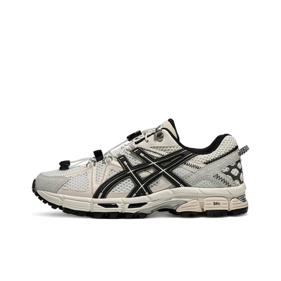 ASICS Gel-Kahana 8 FL Casual Trail & City Running Shoe – White/Black (Unisex)