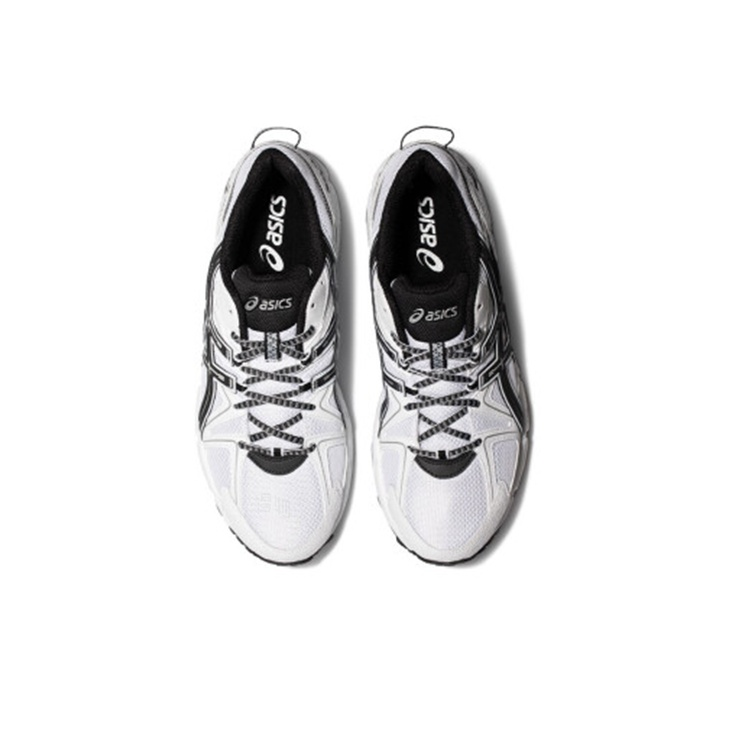ASICS Gel-Kahana 8 Athletic Running Shoe – White/Black (Unisex)