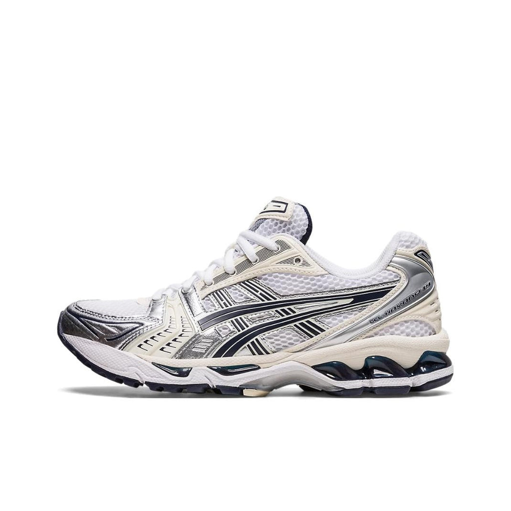 ASICS Gel-Kayano 14 Retro Running Shoe – Women's White/Black/Silver