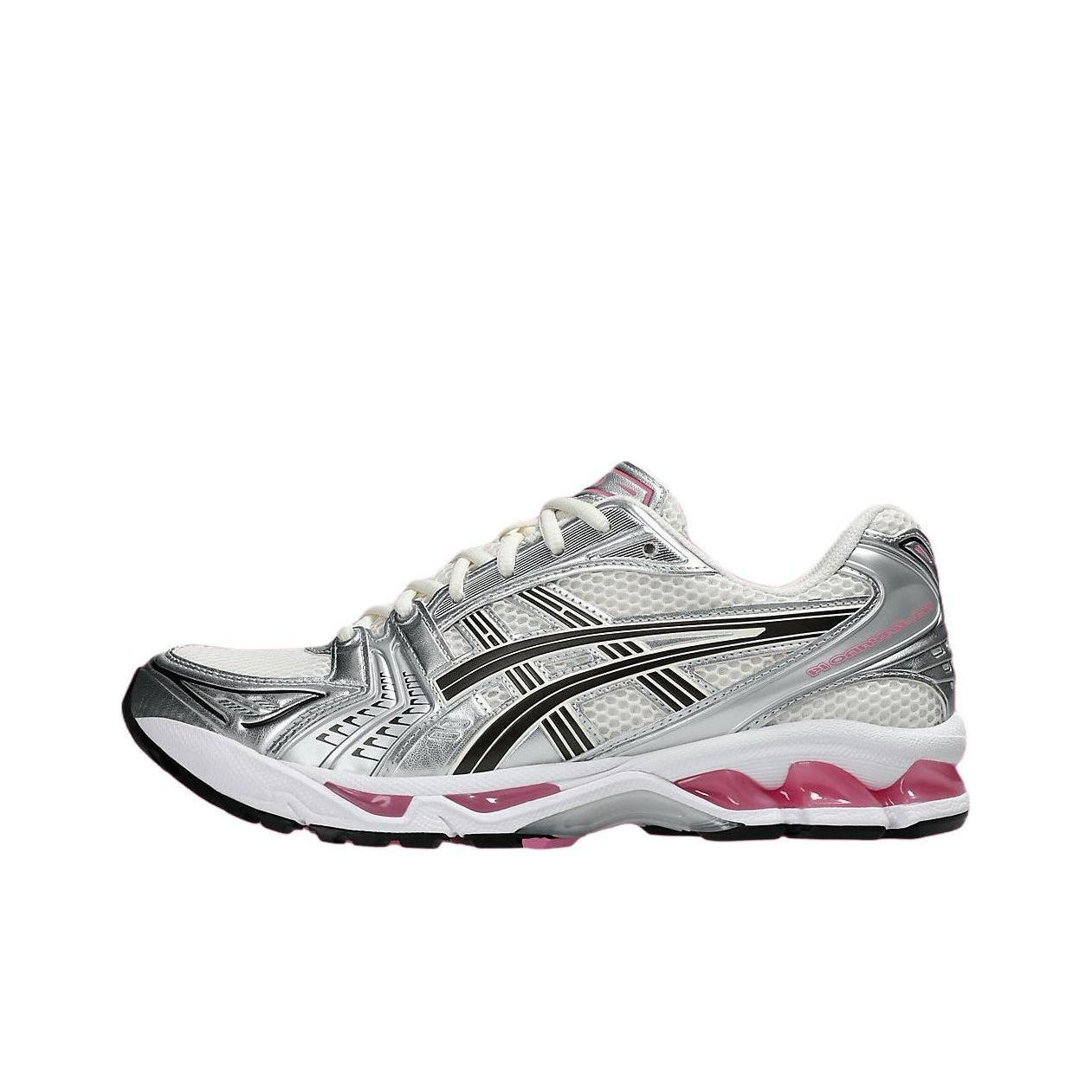 ASICS Gel-Kayano 14 Y2K Retro Sneaker – Unisex Silver/White/Pink