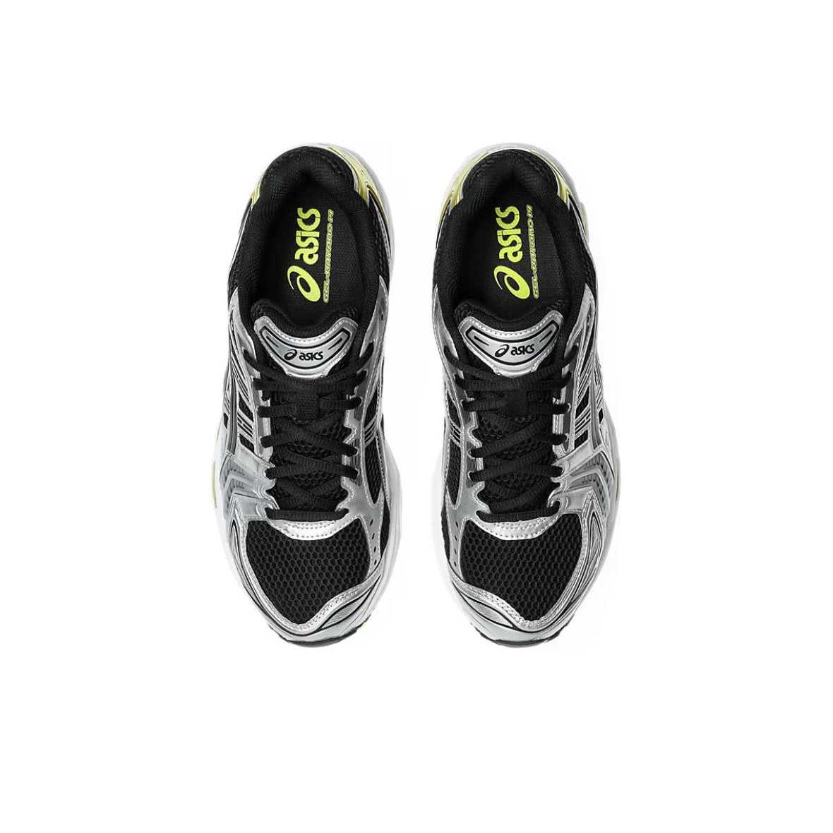 ASICS Gel-Kayano 14 Casual Running Shoe – Unisex Silver/Black/Green