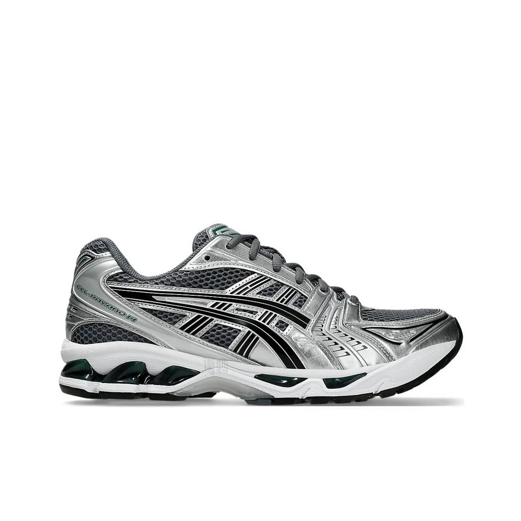ASICS Gel-Kayano 14 Urban Trail Running Shoe – Unisex Silver/Grey