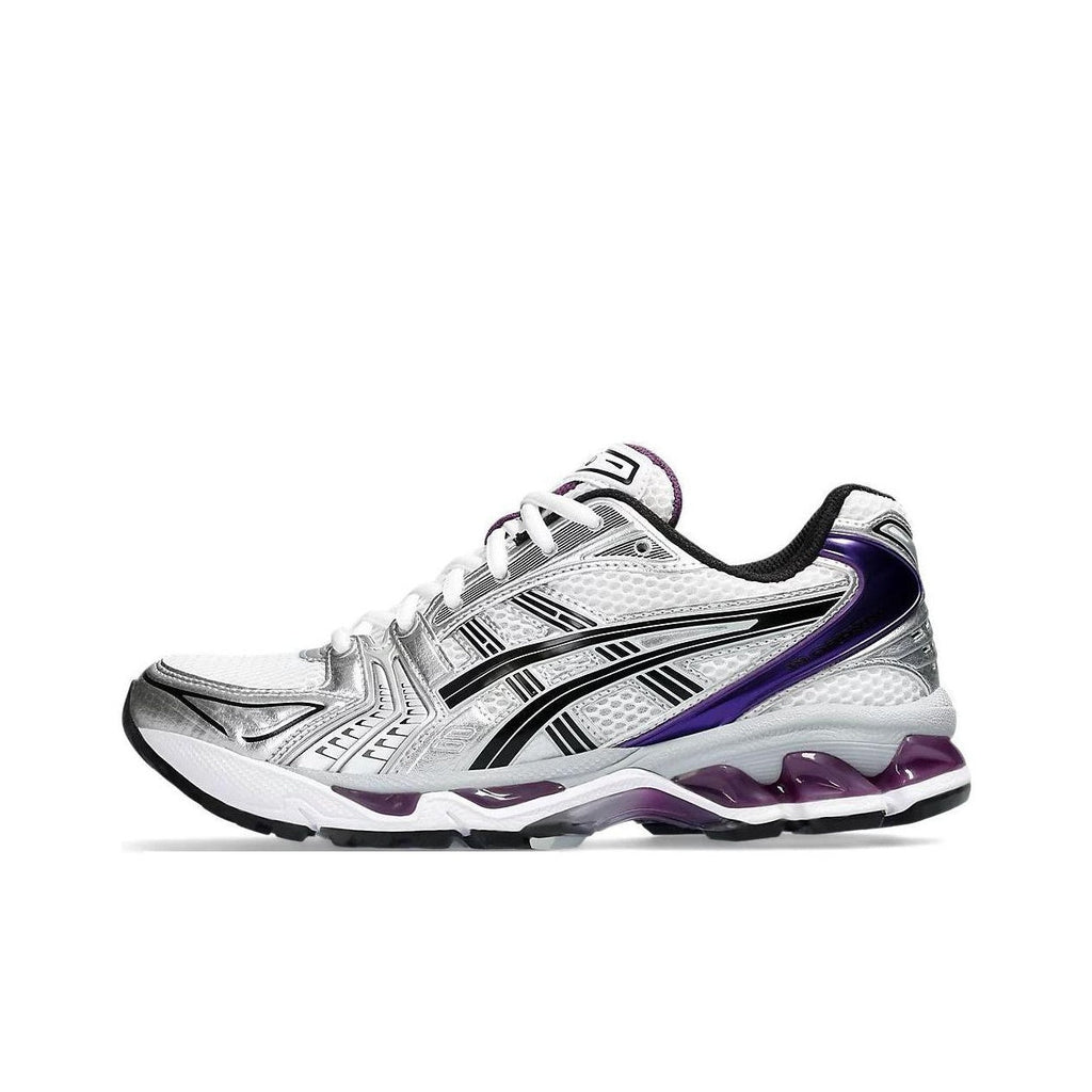 ASICS Gel-Kayano 14 Casual Running Shoe – Women's White/Purple