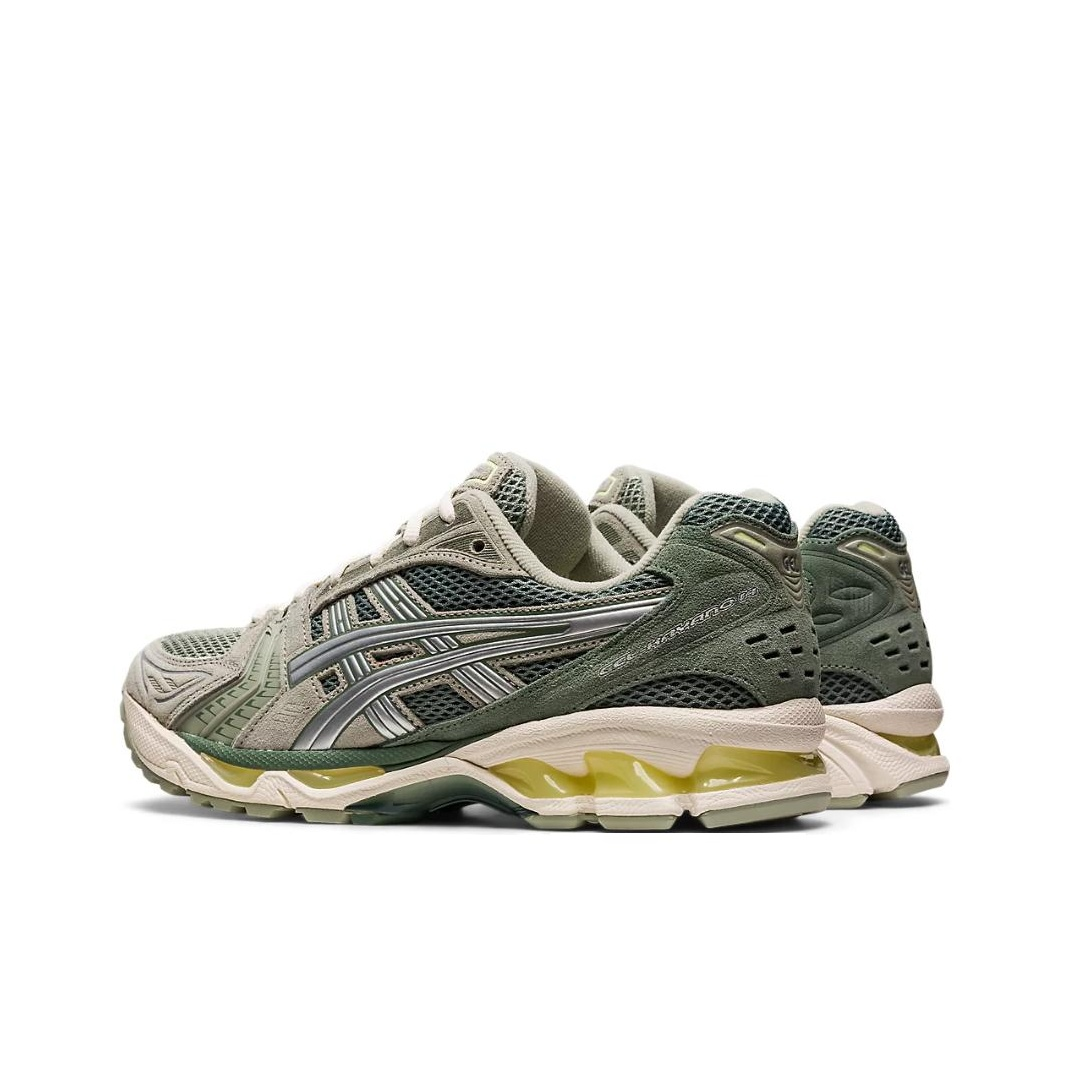 ASICS Gel-Kayano 14 Running Shoe – Unisex Grey/Green