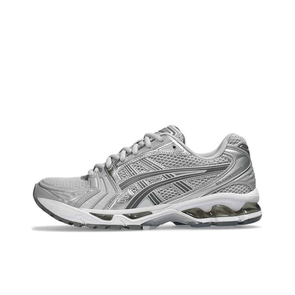 ASICS Gel-Kayano 14 Marathon Running Shoe – Unisex Silver/Grey