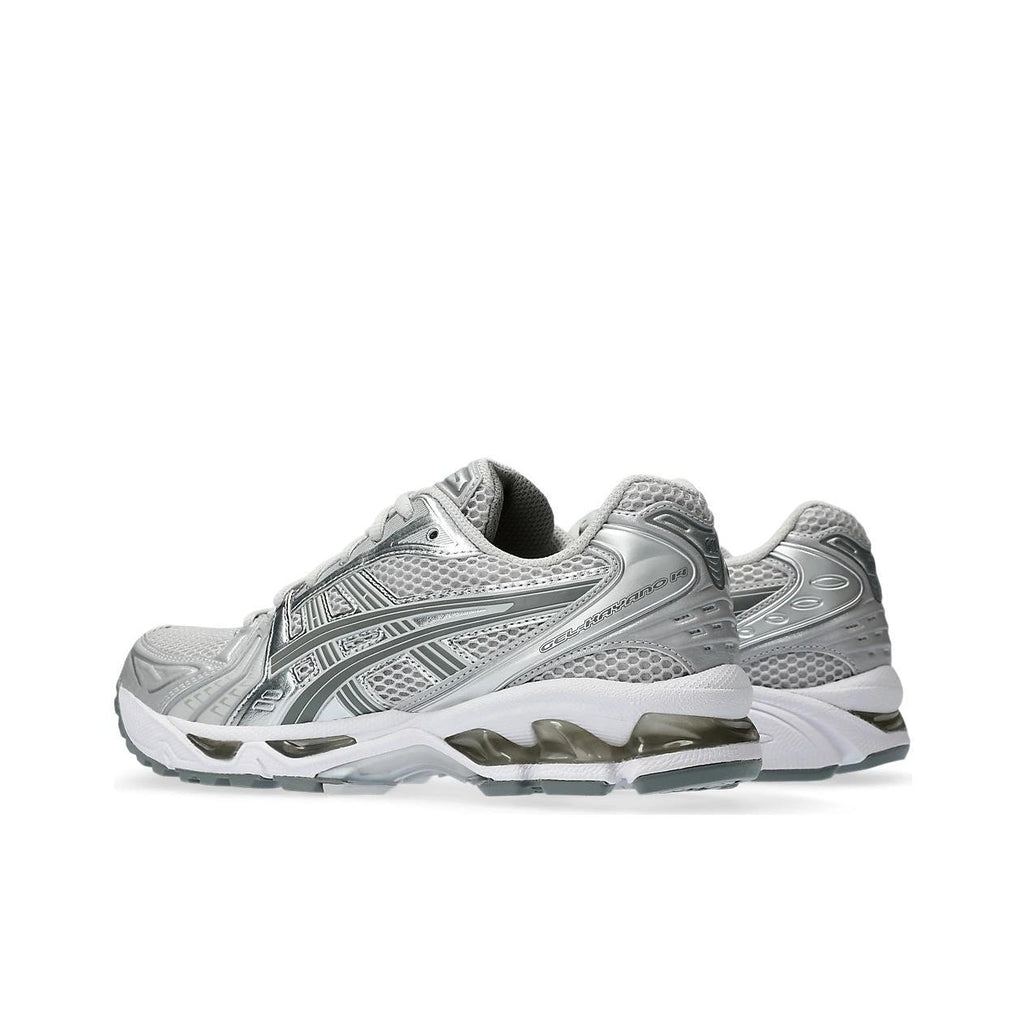 ASICS Gel-Kayano 14 Marathon Running Shoe – Unisex Silver/Grey