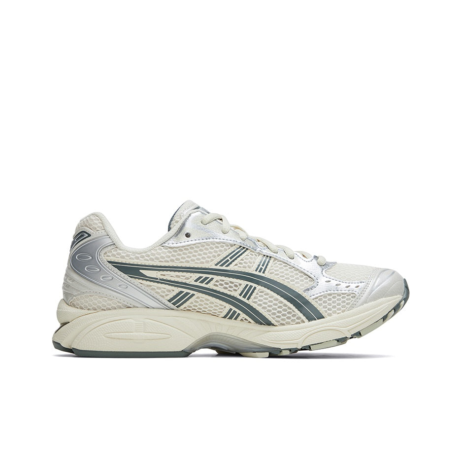 ASICS Gel-Kayano 14 Unisex Y2K Futuristic Low-Top Lifestyle Sneaker – Silver/White