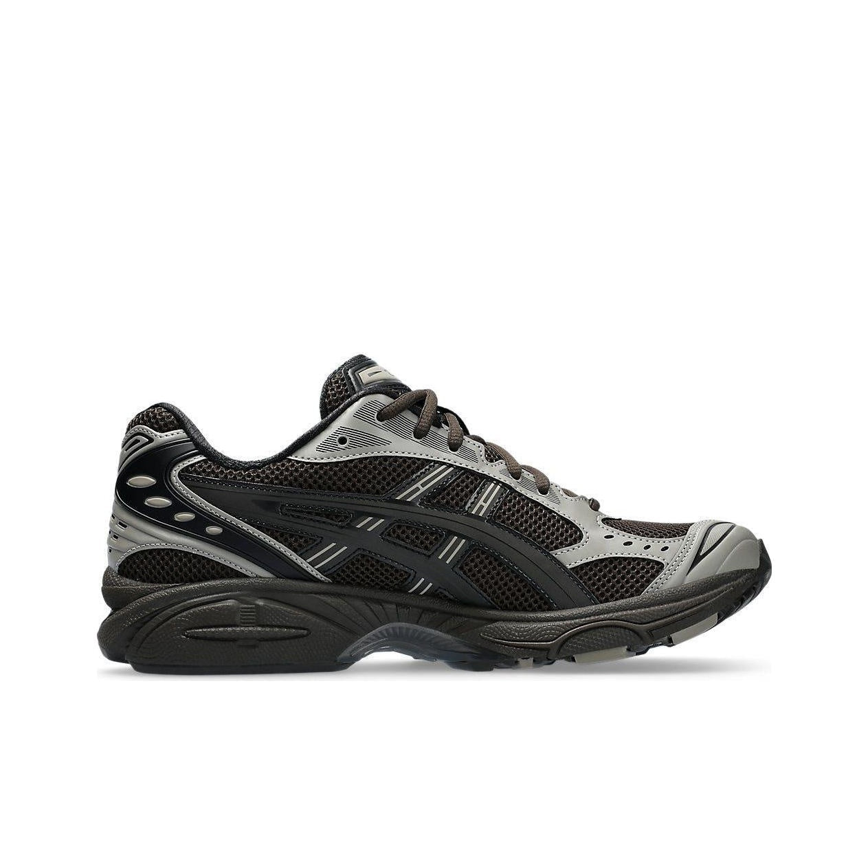 Undermycar x atmos x ASICS Gel-Kayano 14 Unisex Low-Top Casual Running Sneaker – Black/Grey/Brown