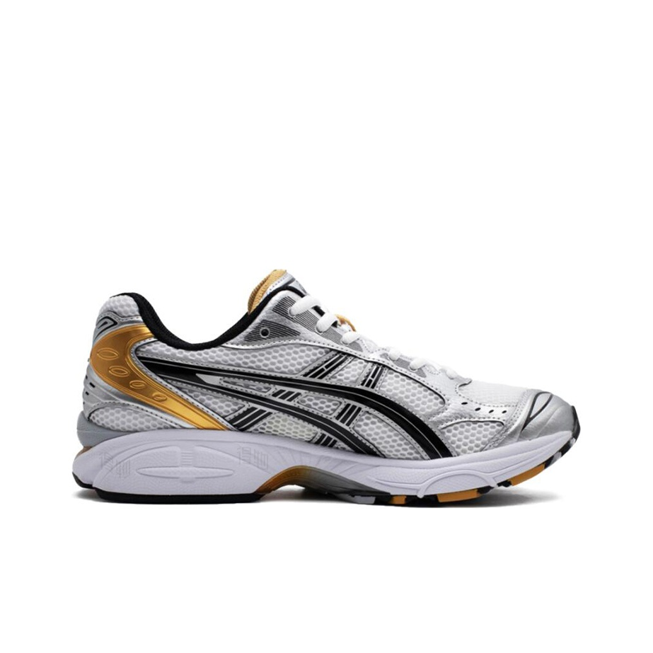ASICS Gel-Kayano 14 Gold Silver Black Unisex Retro Lifestyle Sneaker