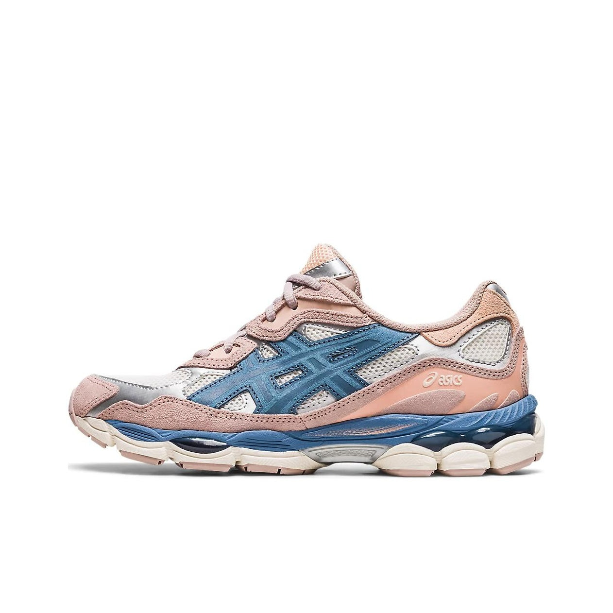 ASICS GEL-NYC Pink Blue Unisex Low-Top Lifestyle Sneaker