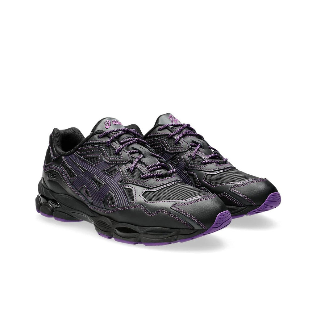 Needles x ASICS GEL-NYC Black Purple Unisex Low-Top Leather Lifestyle Sneaker
