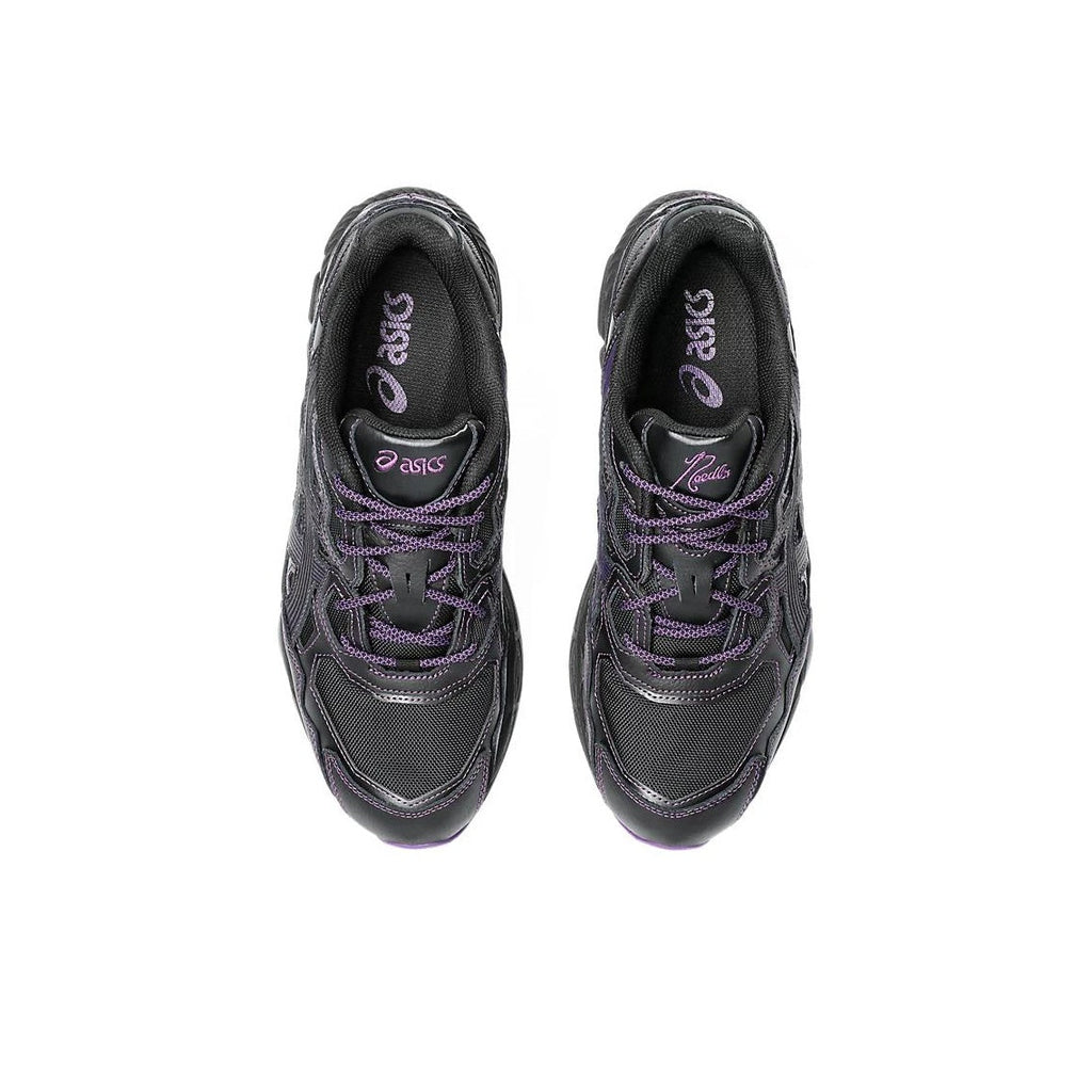Needles x ASICS GEL-NYC Black Purple Unisex Low-Top Leather Lifestyle Sneaker