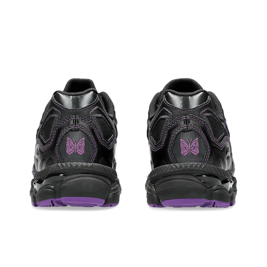 Needles x ASICS GEL-NYC Black Purple Unisex Low-Top Leather Lifestyle Sneaker