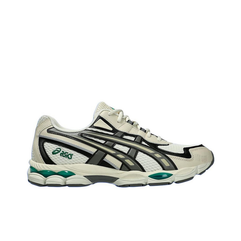 ASICS GEL-NYC 2055 Low-Top Sneakers — Unisex | Cream/Green
