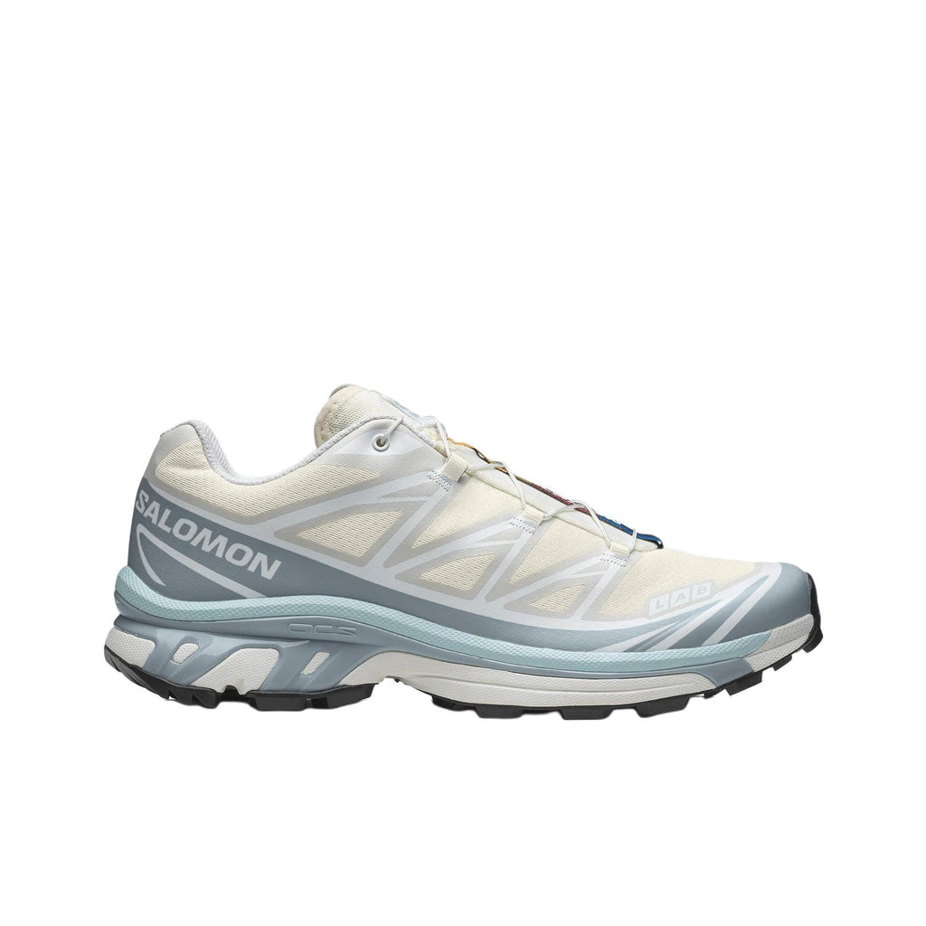 SALOMON XT-6 Low-Top Trail & Urban Running Shoes – Unisex Cream White | SKU: L47738500