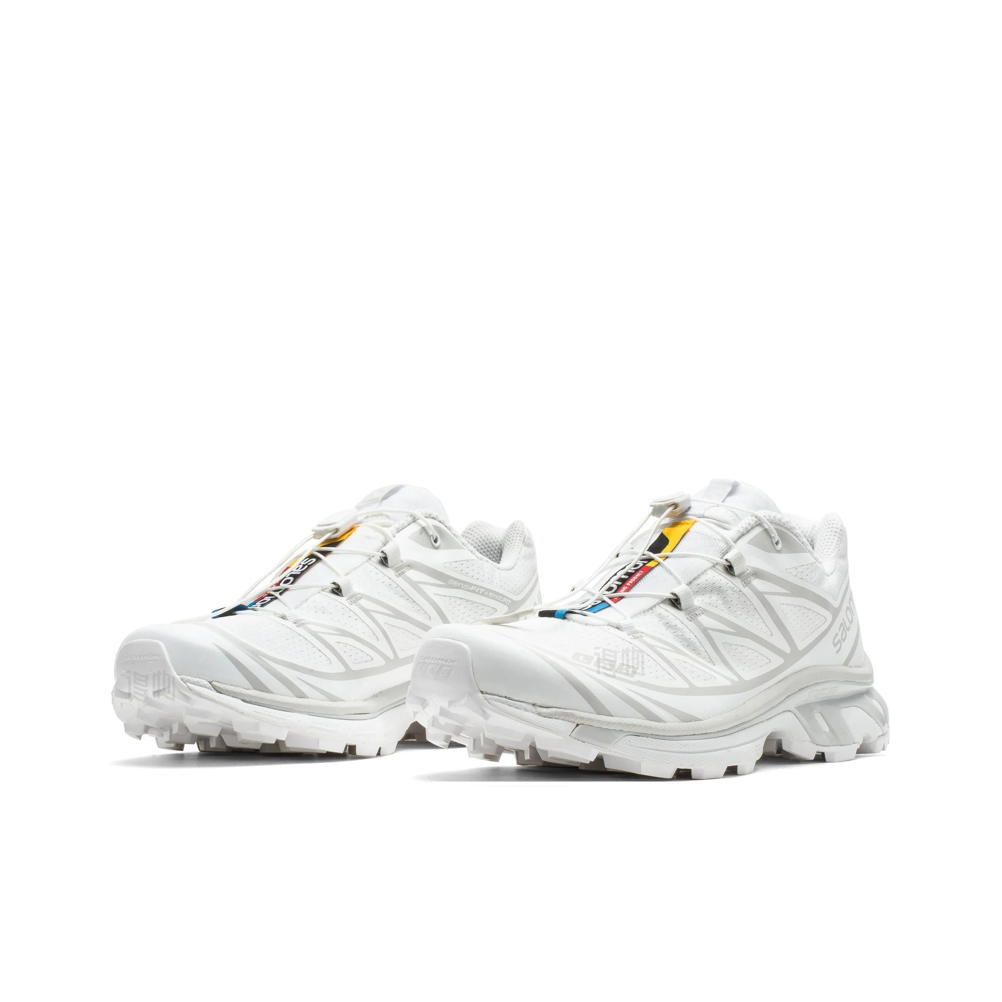 SALOMON XT-6 Low-Top Outdoor Running Shoes – Unisex Glacier White | SKU: L41252900