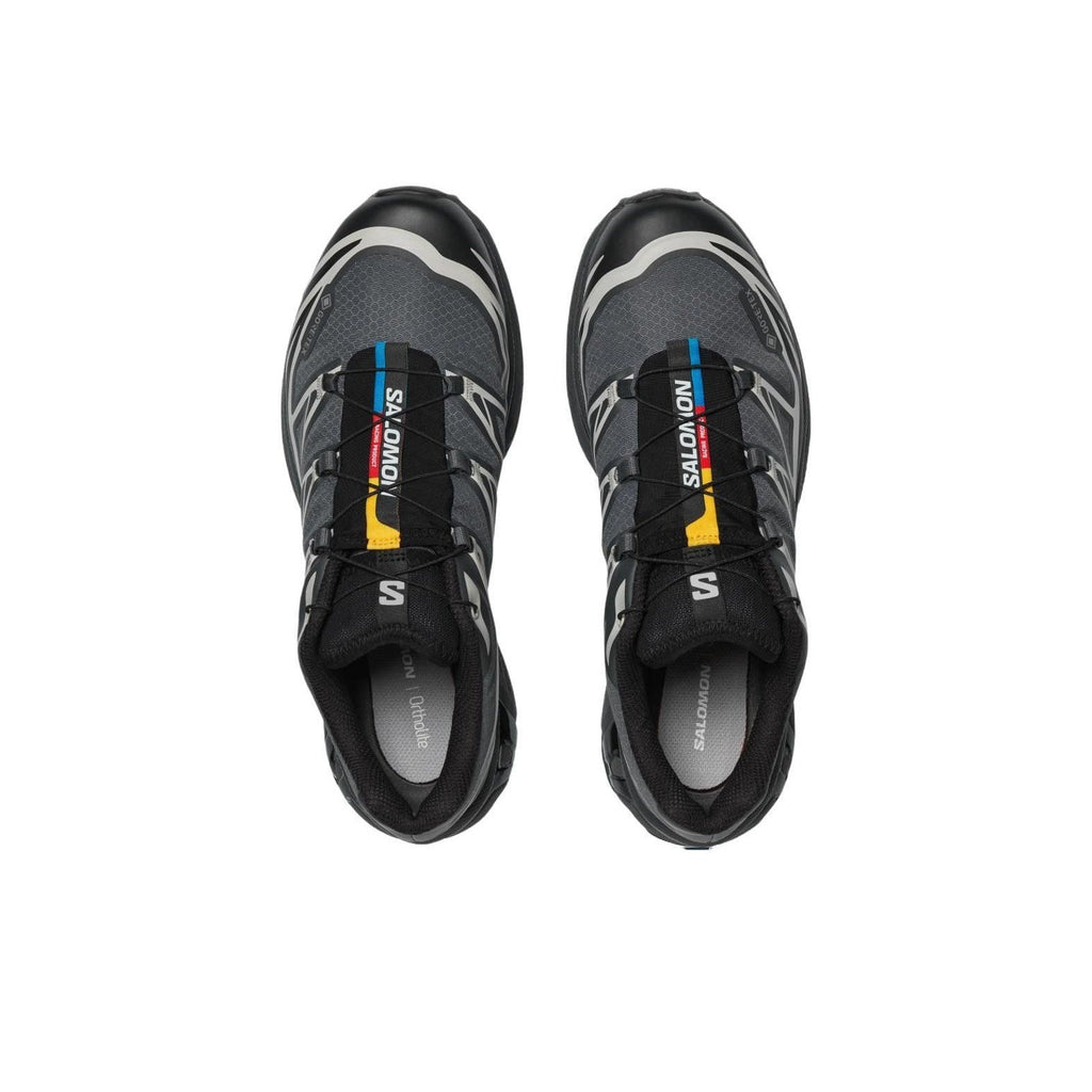 Salomon XT-6 GORE-TEX Low-Top Trail Running Sneaker – Unisex | Black/Grey/Silver