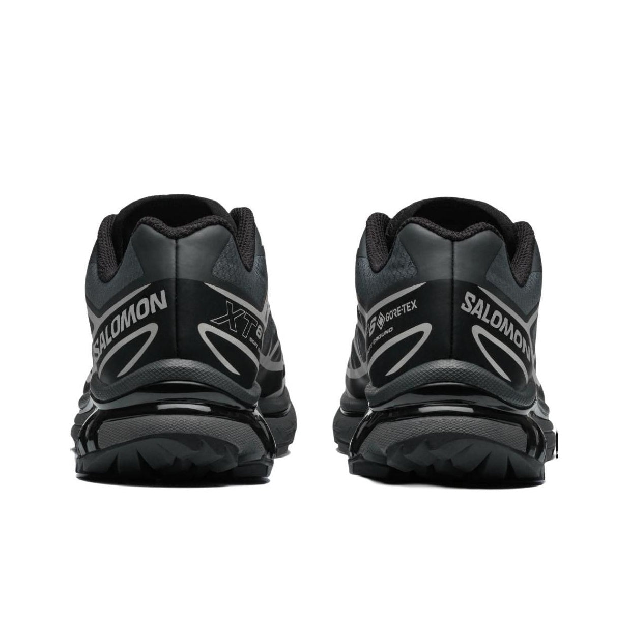 Salomon XT-6 GORE-TEX Low-Top Trail Running Sneaker – Unisex | Black/Grey/Silver