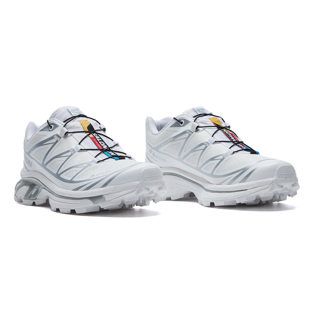 Salomon XT-6 GTX Low-Top Running Sneaker – Unisex | White