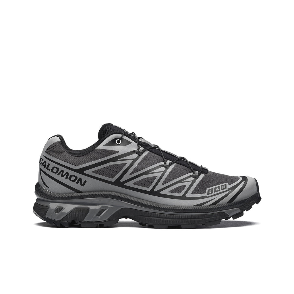 SALOMON XT-6 Nocturne Vision Unisex Lifestyle Running Shoe – Black/Silver