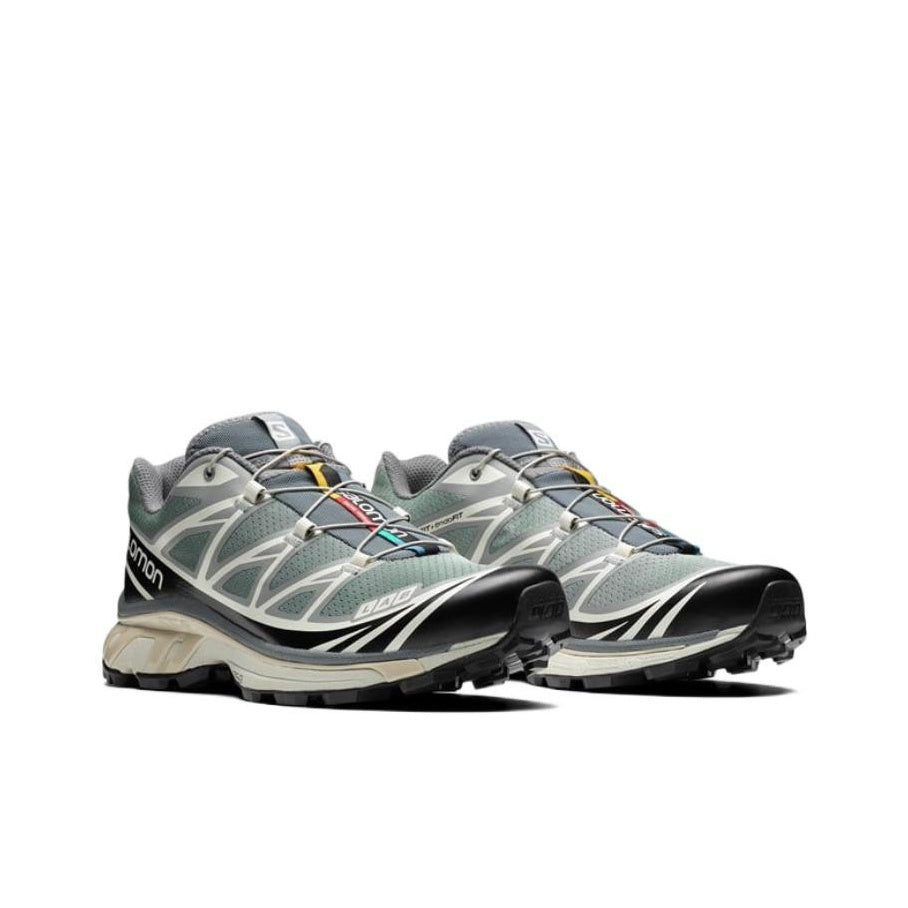 Salomon XT-6 RECUT Unisex Low-Top Sneaker – Monument / Phantom