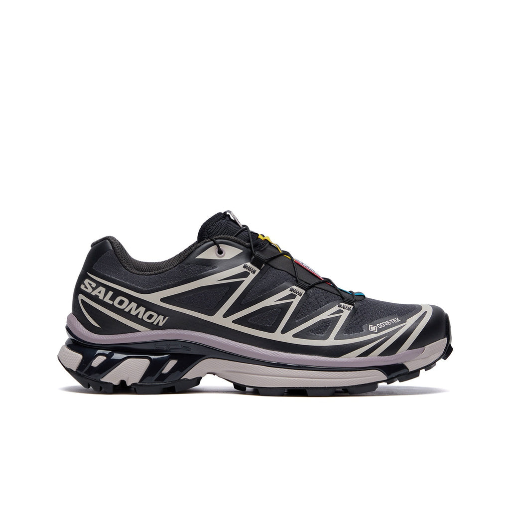 Salomon XT-6 GTX Unisex Low-Top Running Sneaker – Black / Cream