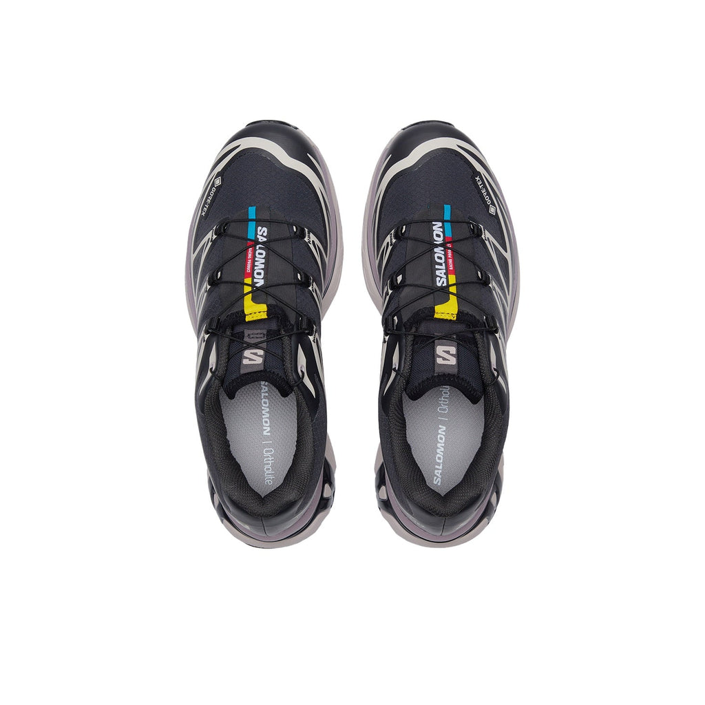 Salomon XT-6 GTX Unisex Low-Top Running Sneaker – Black / Cream