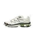 Salomon XT-6 Expanse Canvas Low-Top Running Shoe – Unisex | Cream / Green
