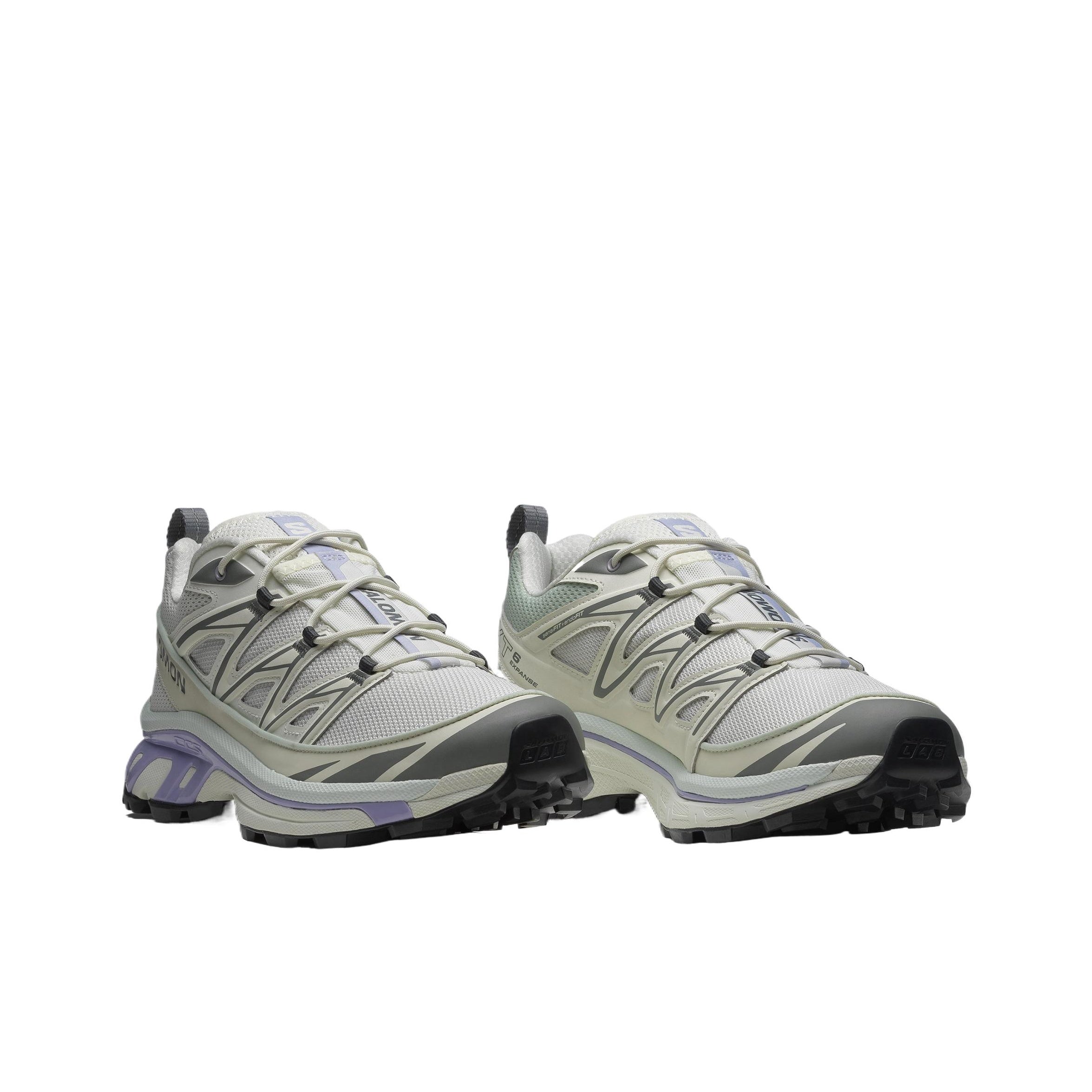 Salomon XT-6 Expanse Low-Top Running Shoe – Unisex | Grey / Purple