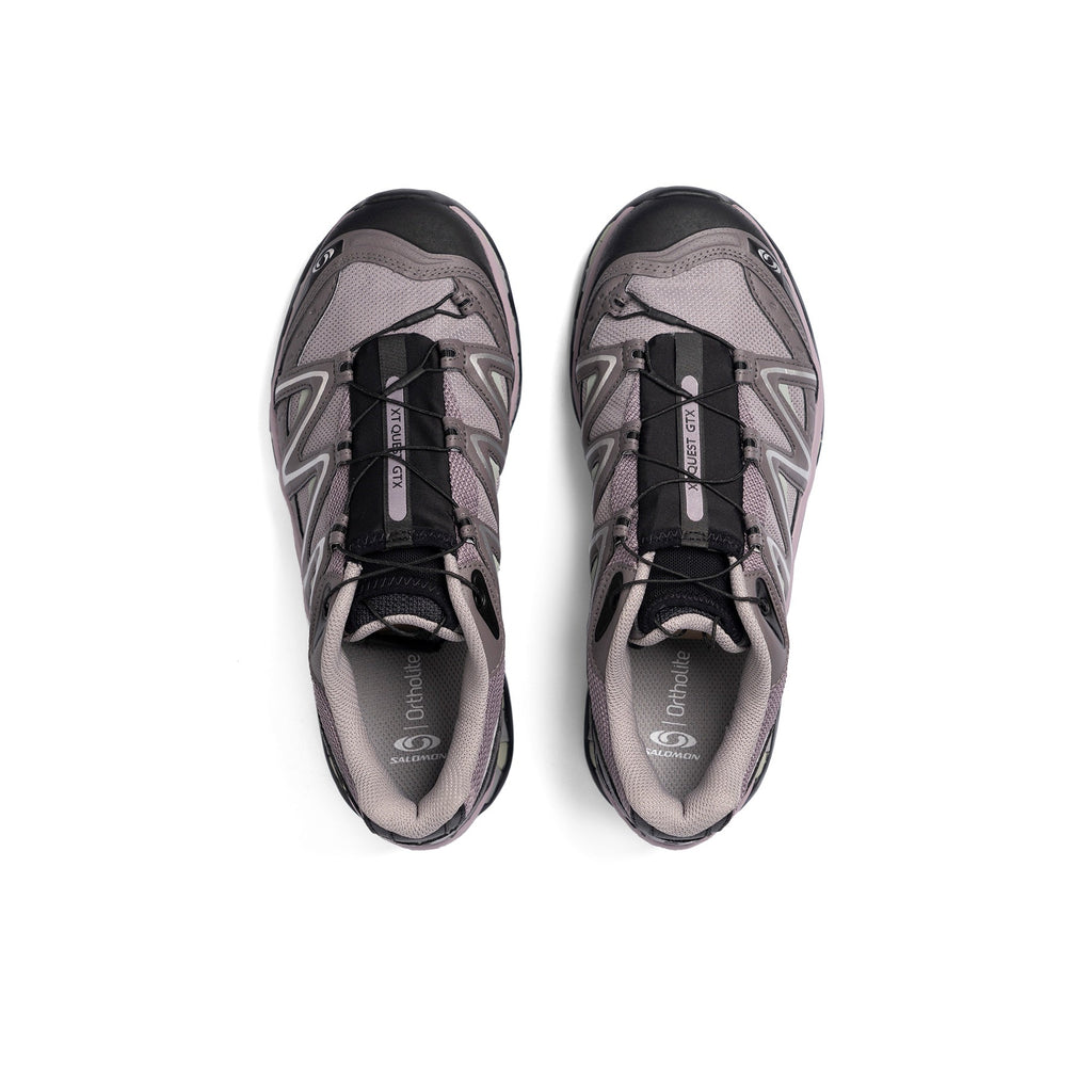 Salomon XT-Quest GTX Low-Top Casual Running Shoe – Unisex | Gull Grey / Brown / Black