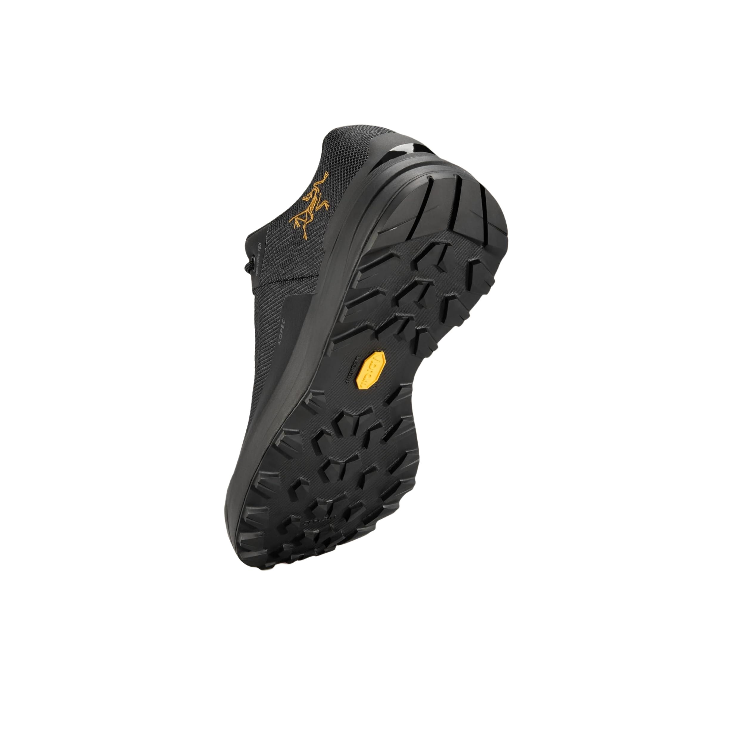 Arc'teryx Kopec GTX Waterproof Low Hiking Shoe – Men’s – Black / Yukon