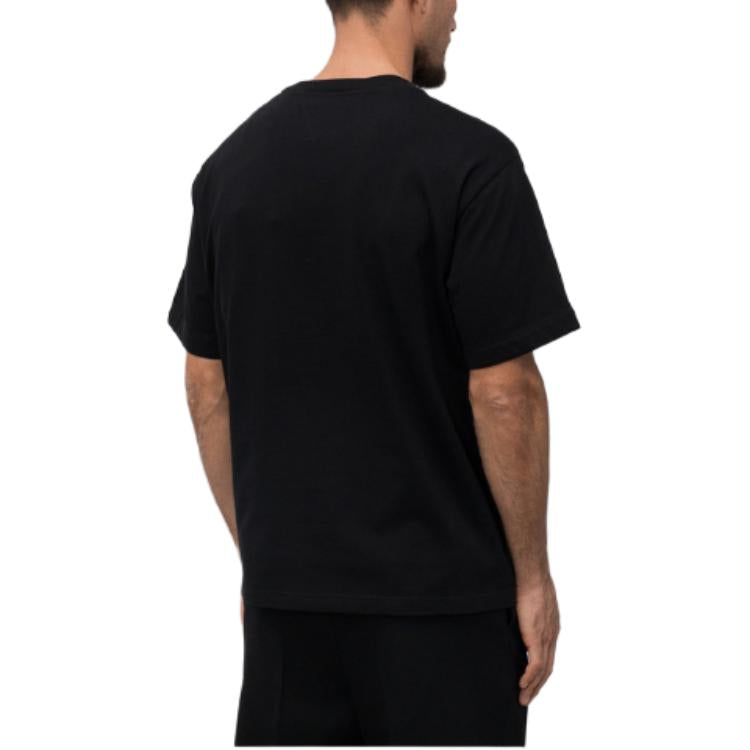 Bottega Veneta Men's Drop-Shoulder Crewneck T-Shirt – Black