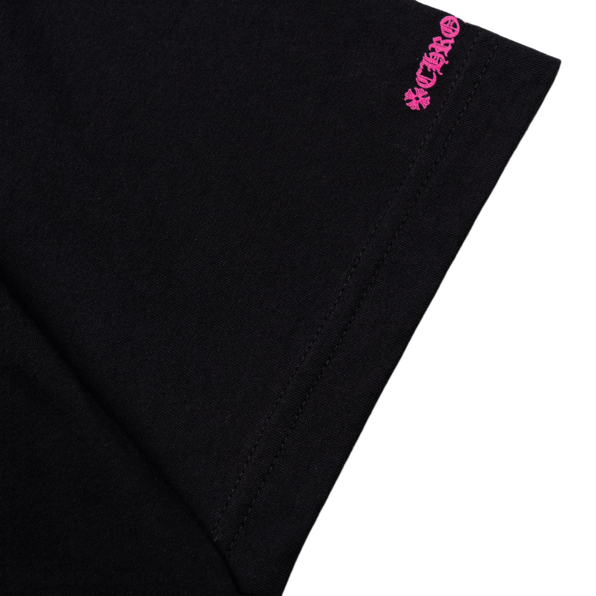Chrome Hearts Horseshoe Cross Print Crewneck T-Shirt – Black