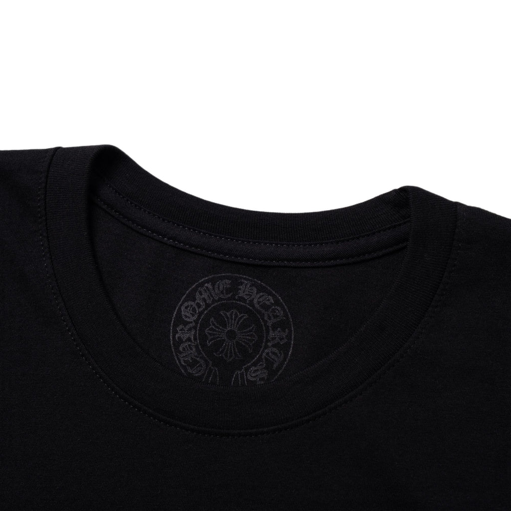 Chrome Hearts Horseshoe Cross Print Crewneck T-Shirt – Black